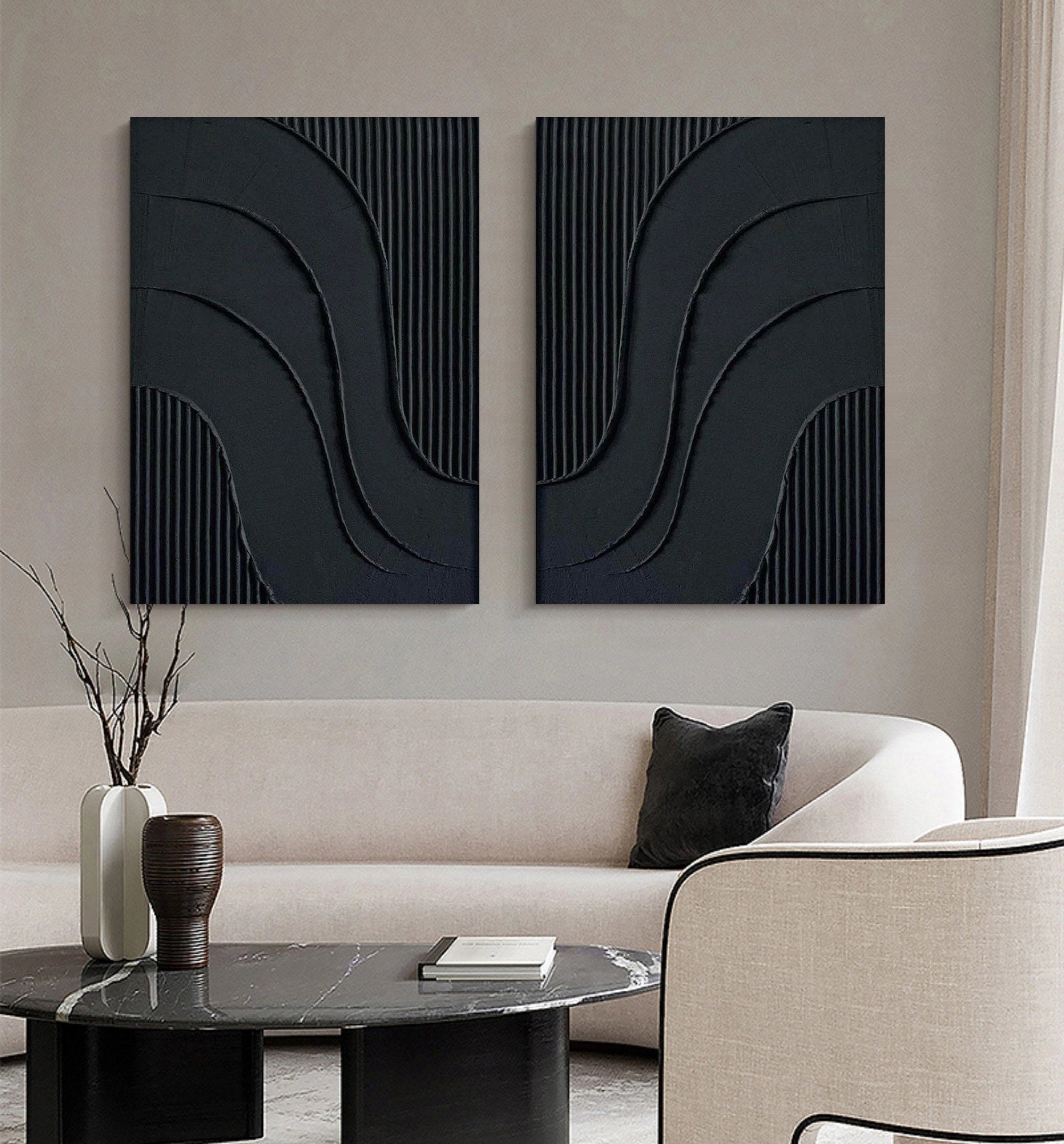 Minimalist Zen Set of 2 #MZ027 - Image 6