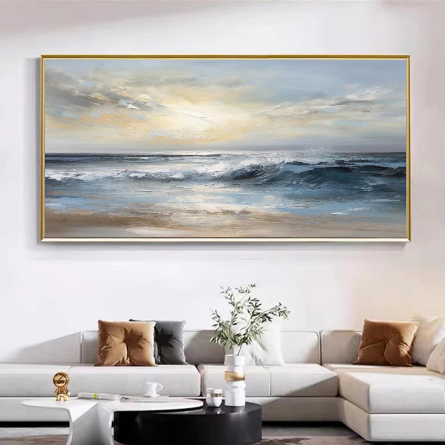 Sea & Sky Abstract Wall Art #MS134 - Image 2